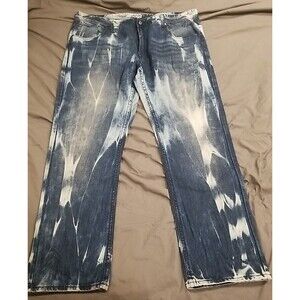 Parish Nation Jeans Mens 44 Act(44×34) Straight Leg Baggy Acid Wash